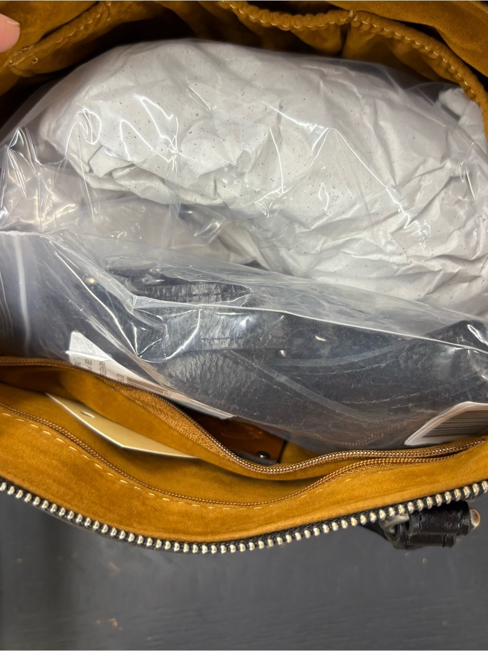 Patricia Nash Black Leather Tote Bag - Picture 6 of 7
